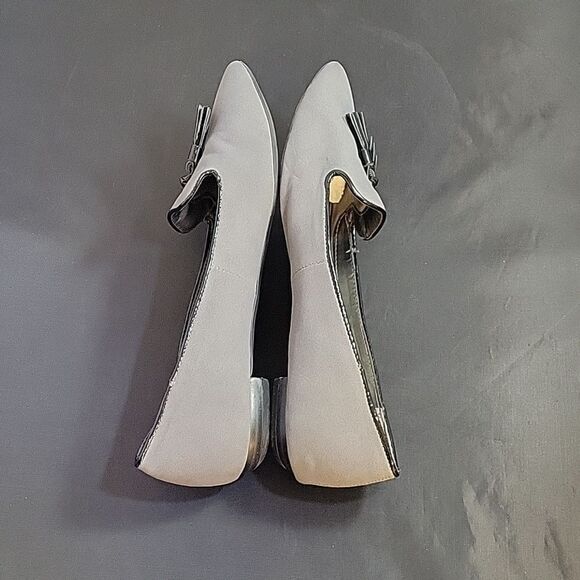 LIFETRIDE SIMPLY SUEDE TASSEL EMBELLISHMENTS POINTED TOE WOMEN"S FLAT - Picture 7 of 15